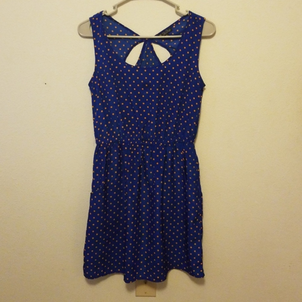 Blue summer dress